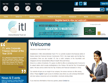 Tablet Screenshot of intercontinentaltrust.com